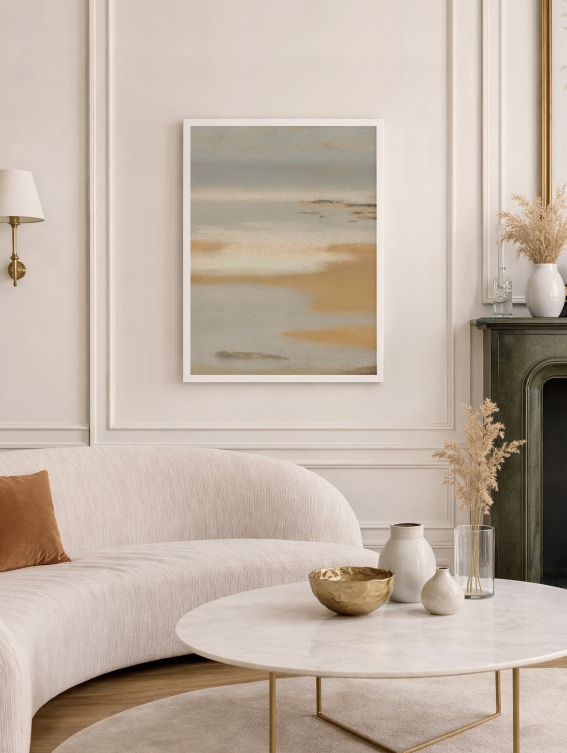 Tranquility Clarice Beckett Art Print Mockup