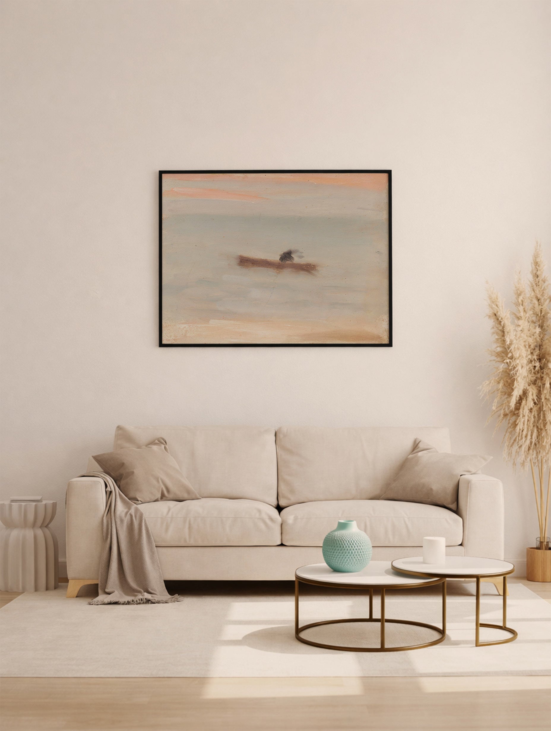Solitude Clarice Beckett Art Print Mockup