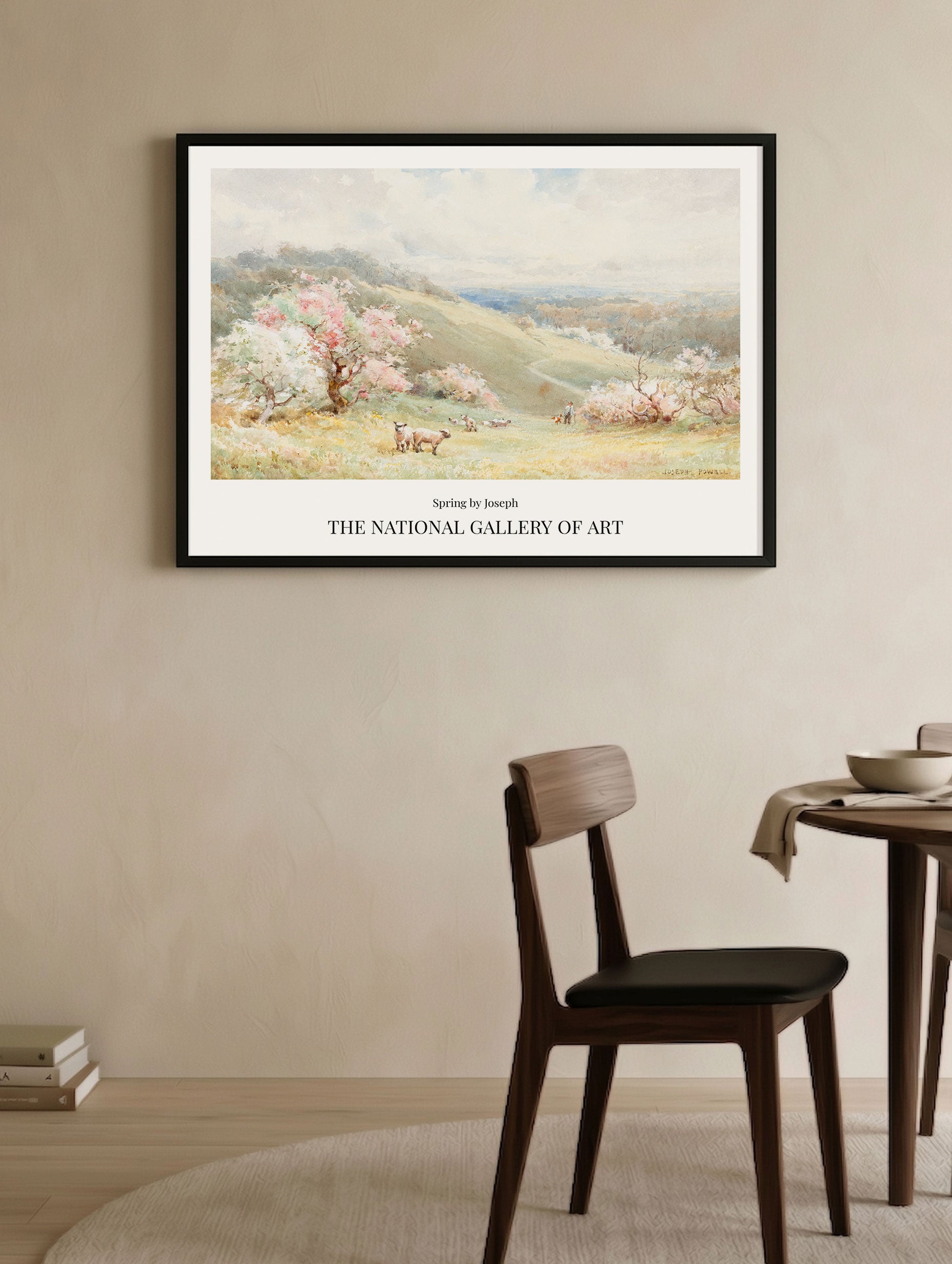 Spring Joseph Rubens Powell Art Print Mockup