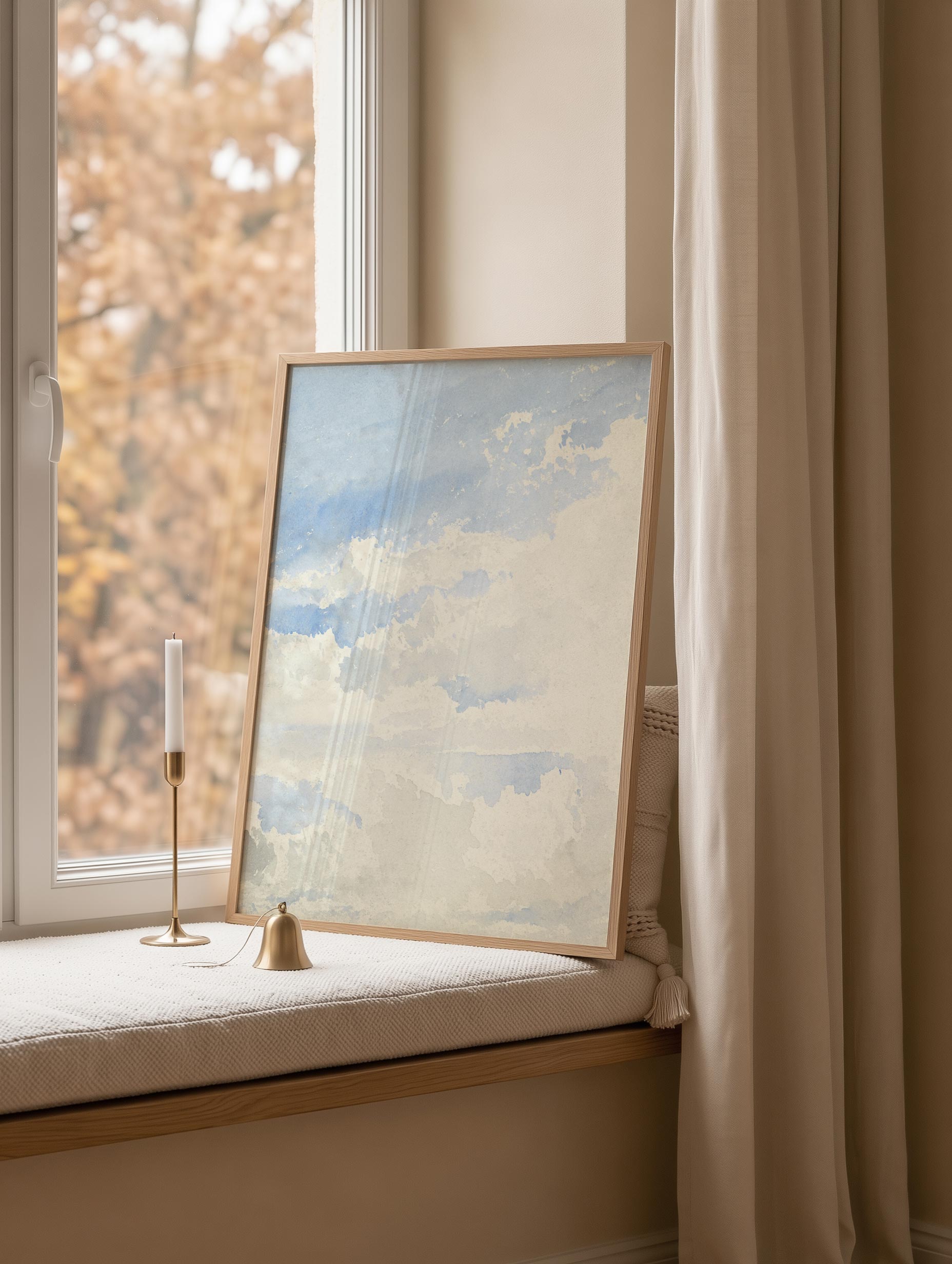 Cloud Study - Aaron Edwin Penley Mockup