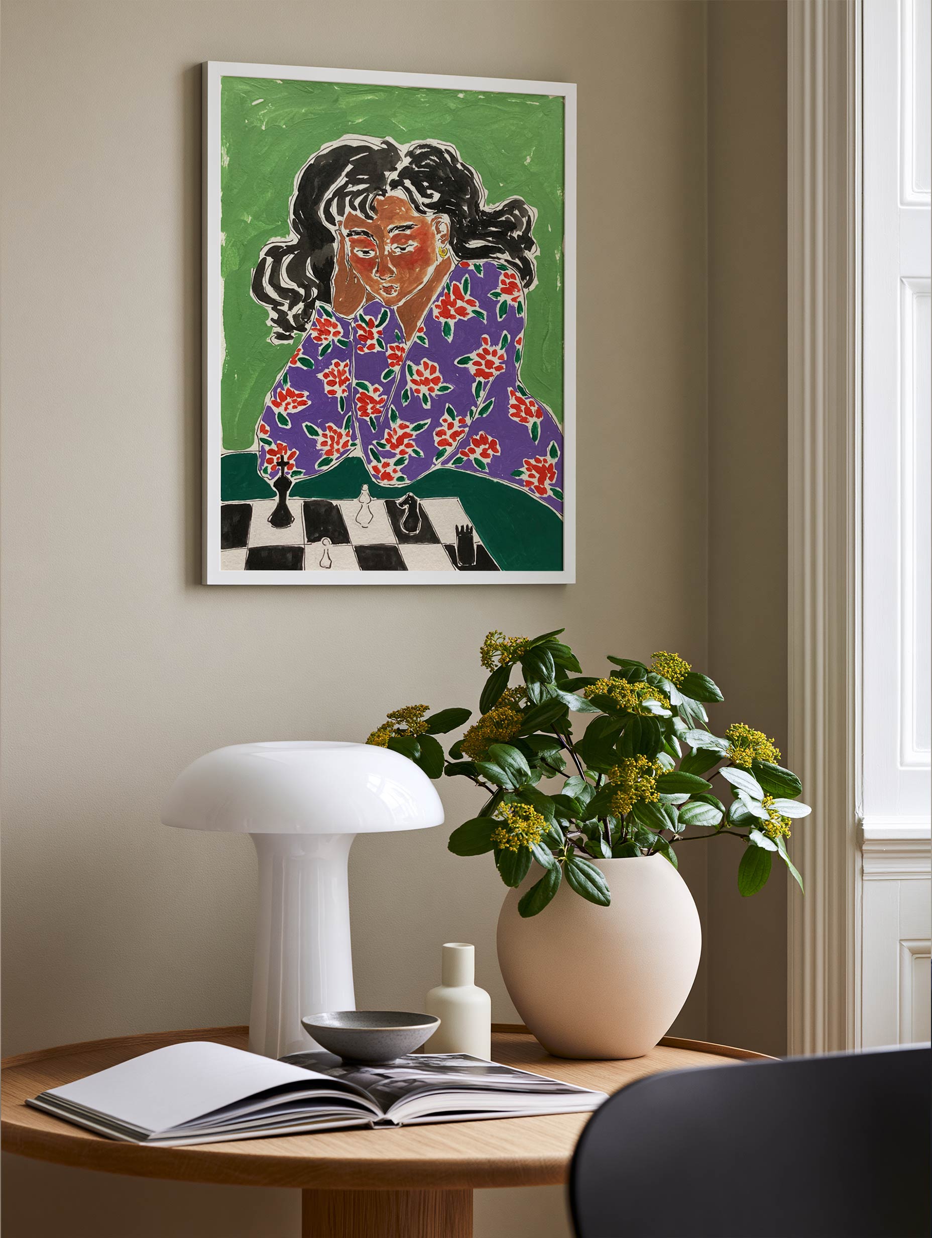 Grön Inredning Stilleben – Henri Matisse