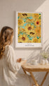 Sunflowers series - Van Gogh Art Print Mockup