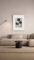 Abutilon Karl Blossfeldt Flower Poster Mockup