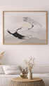 Cranes Japanese Art Print Mockup