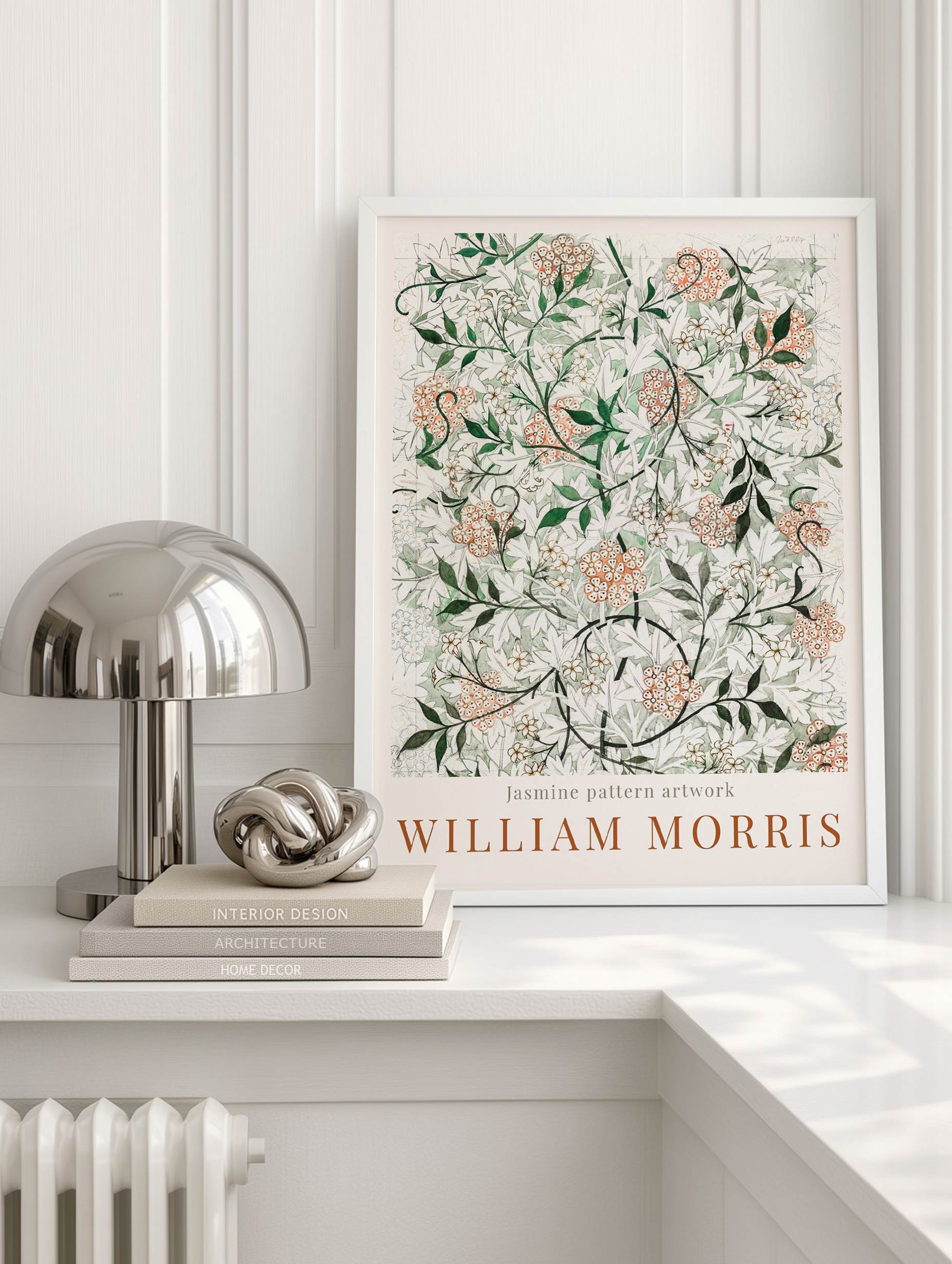 Jasmine William Morris Art Print No 1 Mockup