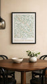 Willow Bough Pattern William Morris Art Print No 4 Mockup