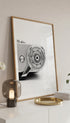 Zenit E Camera Vintage Poster Mockup