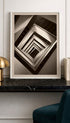 Stairwell View Poster Mockup