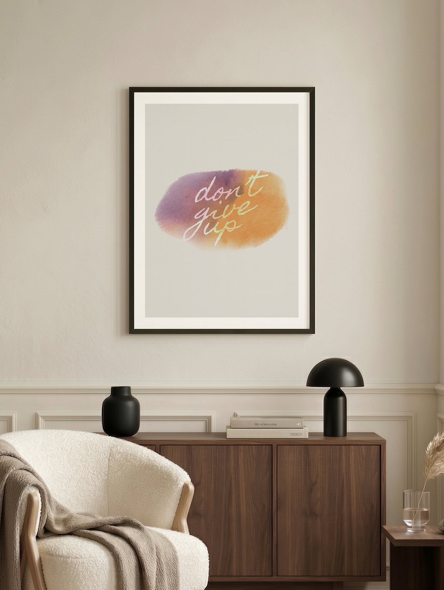 Don’t Give Up Poster Mockup