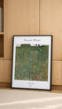 Poppy Field (Mohnfeld) - Gustav Klimt Art Print Mockup