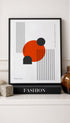Bauhaus Modern Shapes Poster Mockup