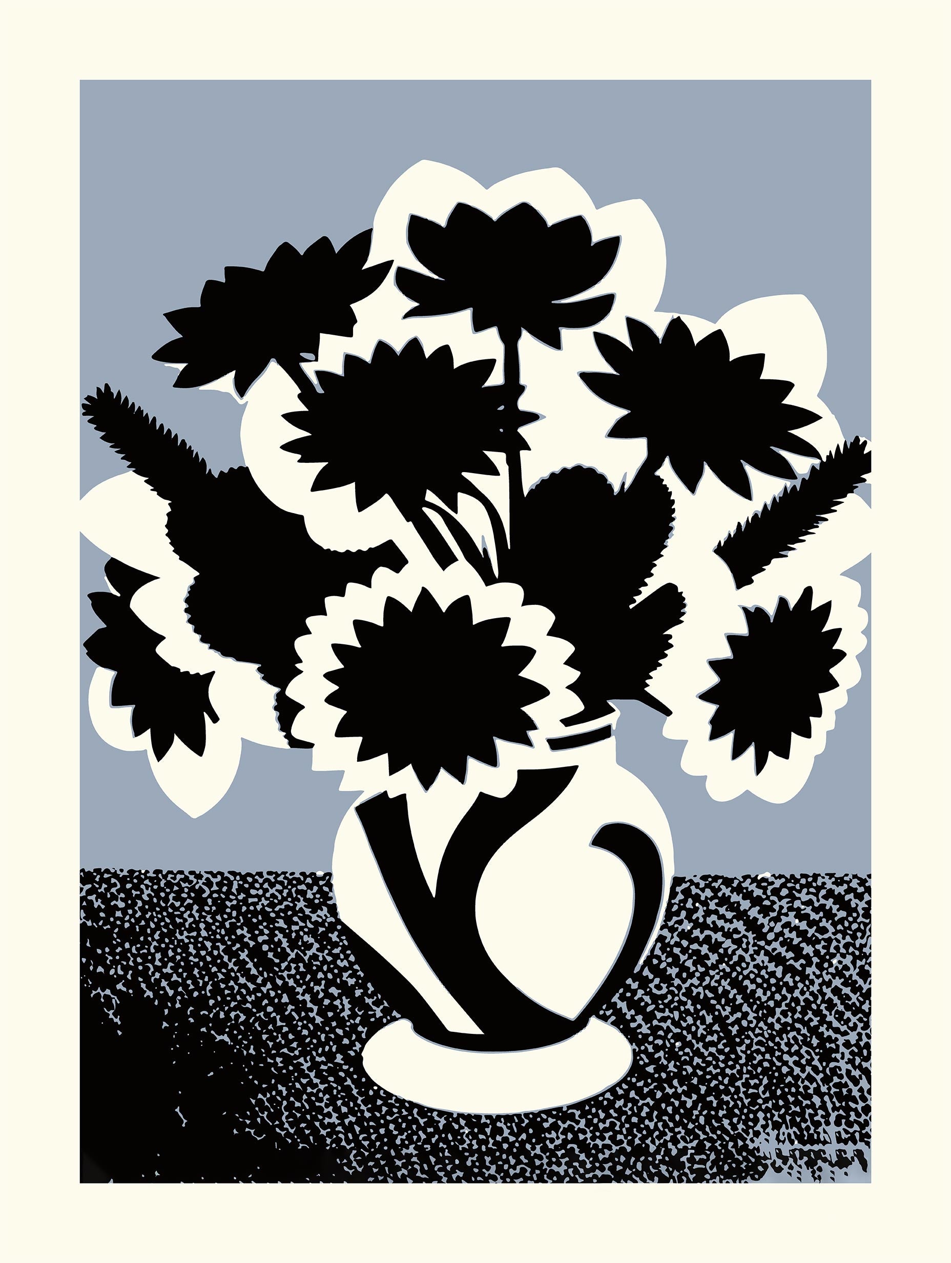 Retro Flower Bouquet Poster