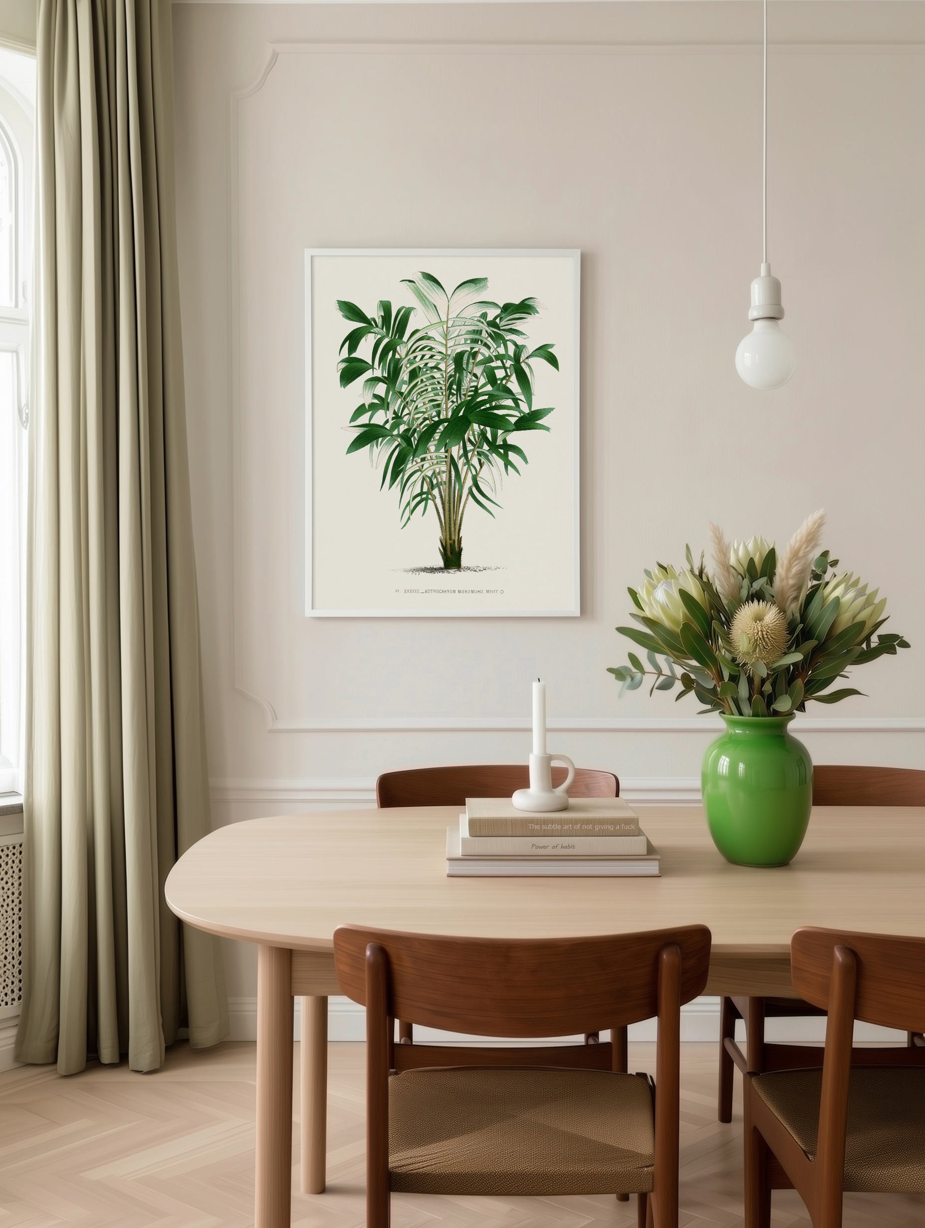 Vintage Palm Tree Mockup