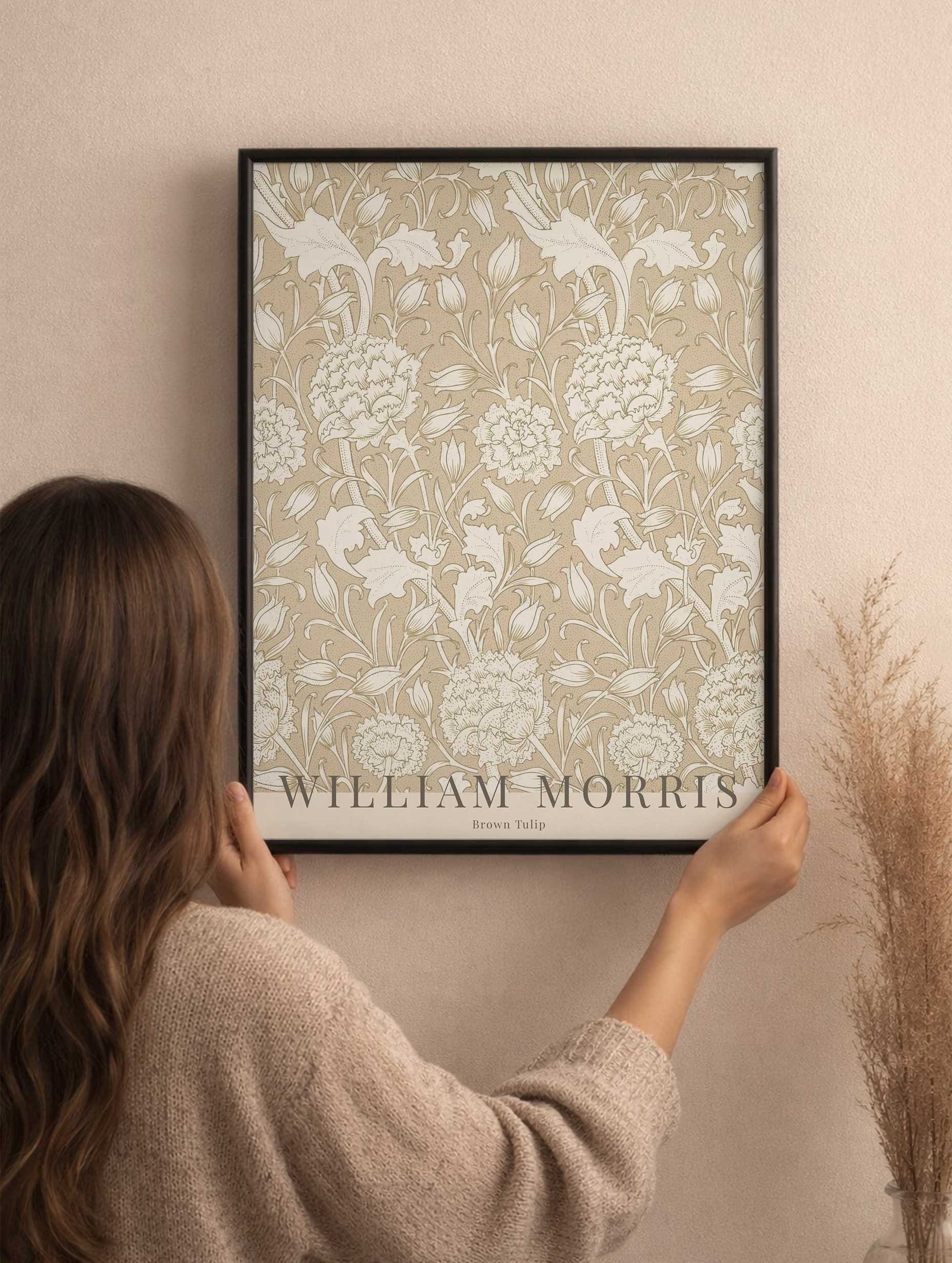 Wild Tulip - William Morris Mockup