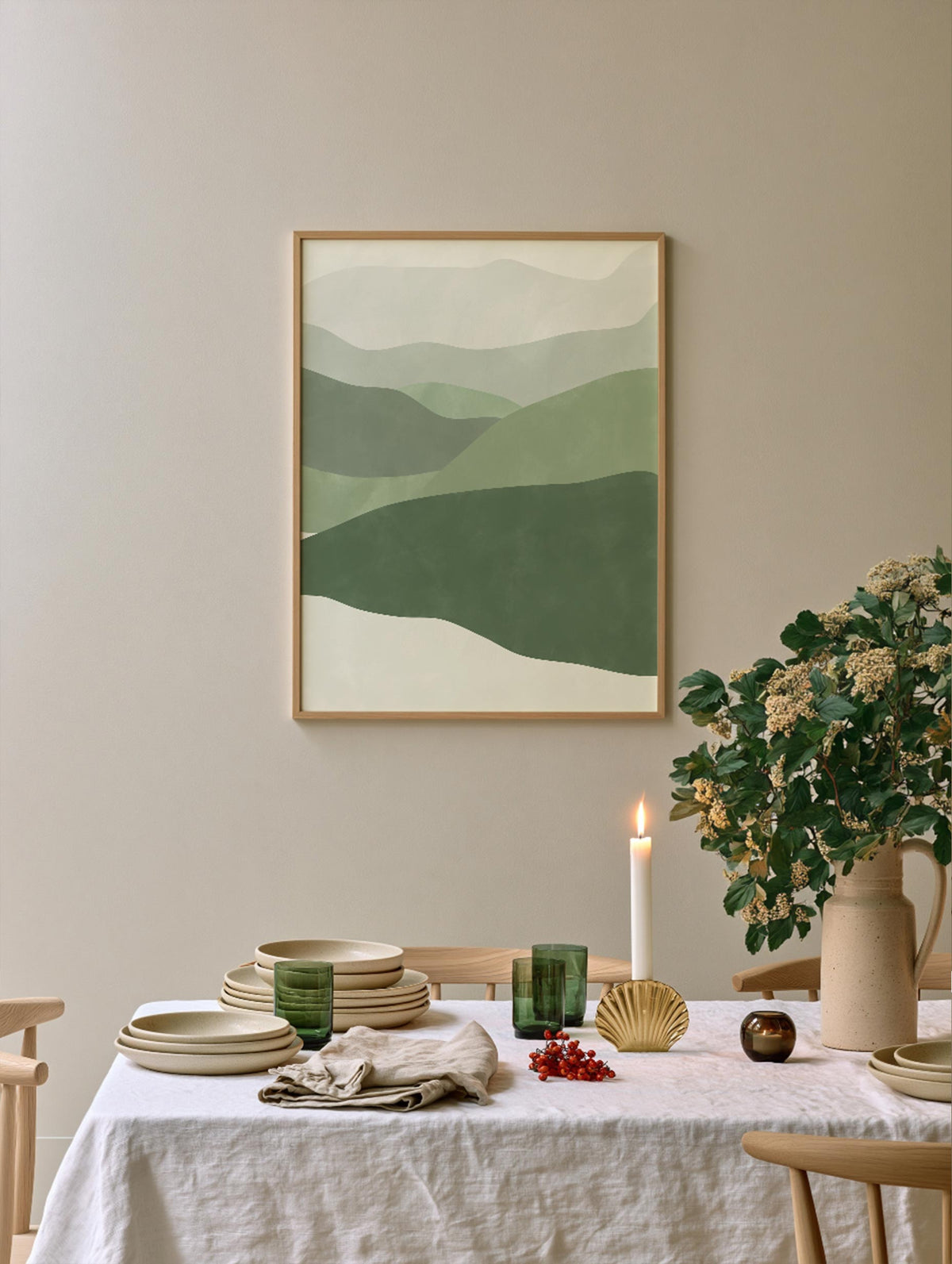 Grön Inredning Stilleben – Henri Matisse