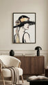 Vintage Fashion Poster Woodruff Art Print Mockup