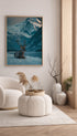 Reindeer Animal Photography Poster Mockup