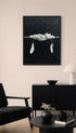 Between Two Ends Minimalist Art Print Mockup