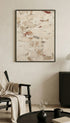 Ceppo Sicilia Texture Abstract Poster Mockup