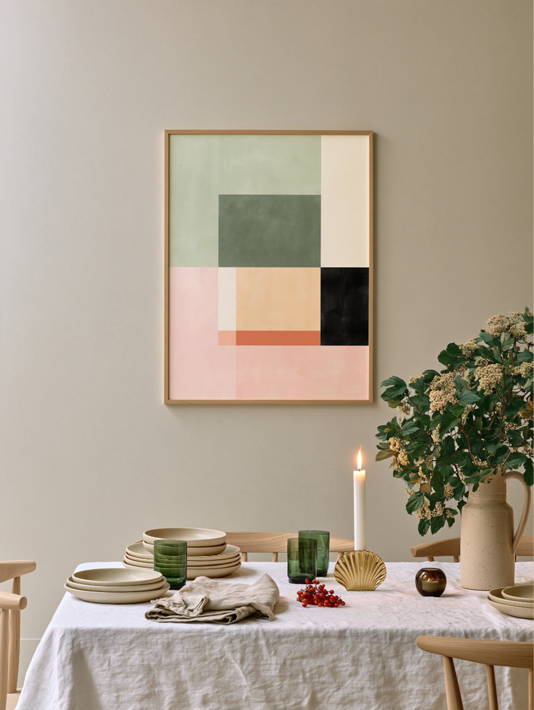 Grön Inredning Stilleben – Henri Matisse