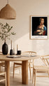 Lady with an Ermine Leonardo Da Vinci Art Print Mockup