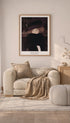  Lady with Hat and Feather Boa - Gustav Klimt Mockup