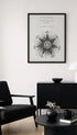 Solar Biology Diagram No I Hiram Erastus Butler Art Print  Mockup
