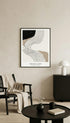 Abstract Line Poster Art Print Mockup