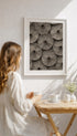 Circular Pattern Abstract Poster Mockup