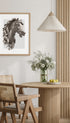 Horse's Head Albert Ryder Art Print Mockup
