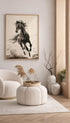 Running Horse Poster Mckup
