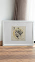 Halo Angel Postage Stamp Vintage Art Print Mockup