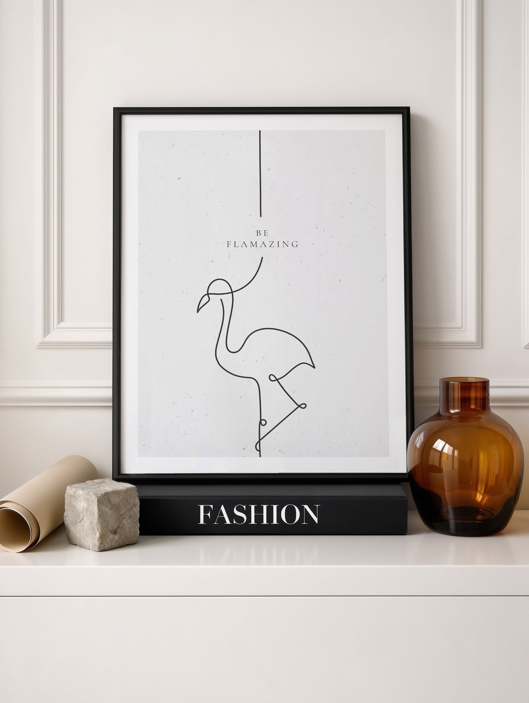 Be Flamazing Poster Mockup