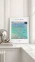 On Lake Attersee - Gustav Klimt Art Print Mockup