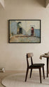 Courtyard Tétouan - John Singer Sargent Art Print Mockup