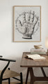 Open Your Hand, Palm Reading Spiritual Poster Mockup
