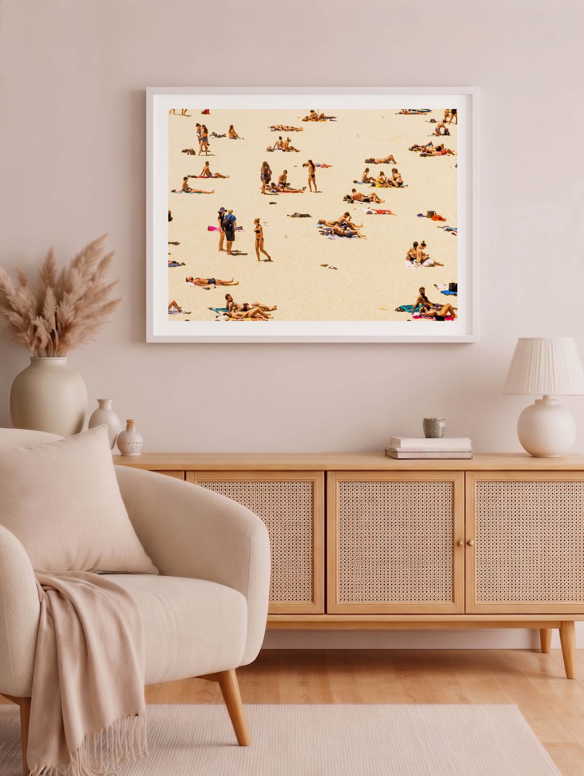 Sunlit Bondi Beach Mockup