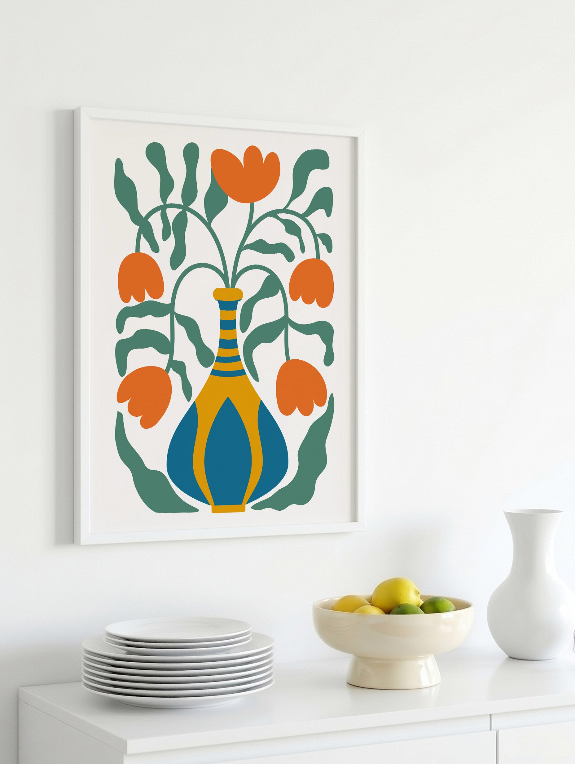 Blommande vas - Henri Matisse