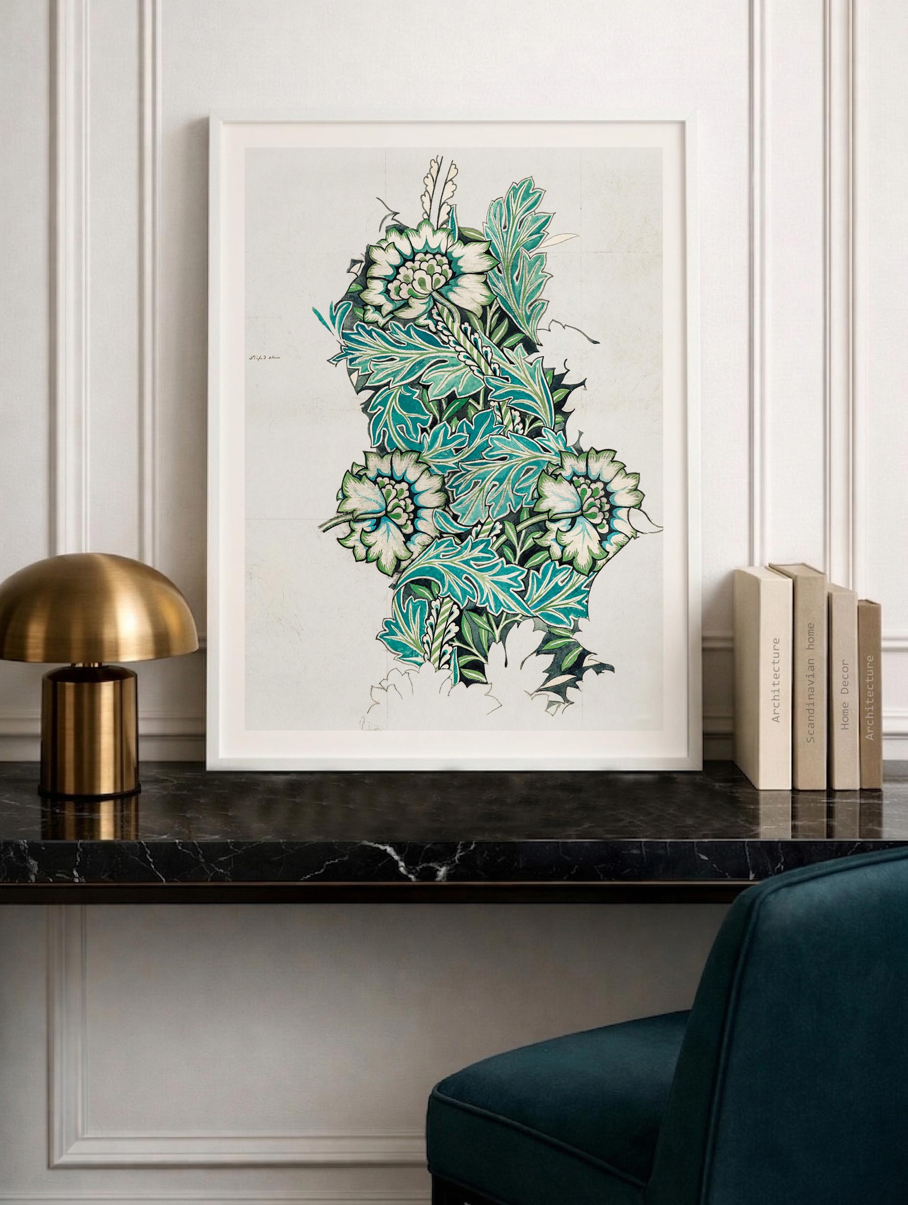 Watercolour - William Morris Mockup