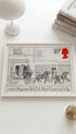 The Bath Mail Coach Vintage Art Print Mockup