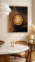 Cappuccino Coffee Artwork Mockup
