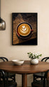 Cappuccino Coffee Artwork Mockup