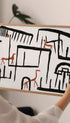Animals in an Enclosure Paul Klee Art Print Mockup