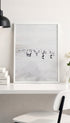Seagulls on a Beach Ocean Wall Art Mockup