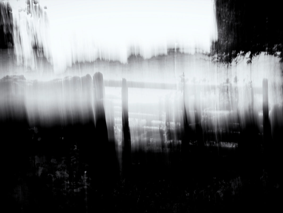 Abstrakt landskapsaffisch