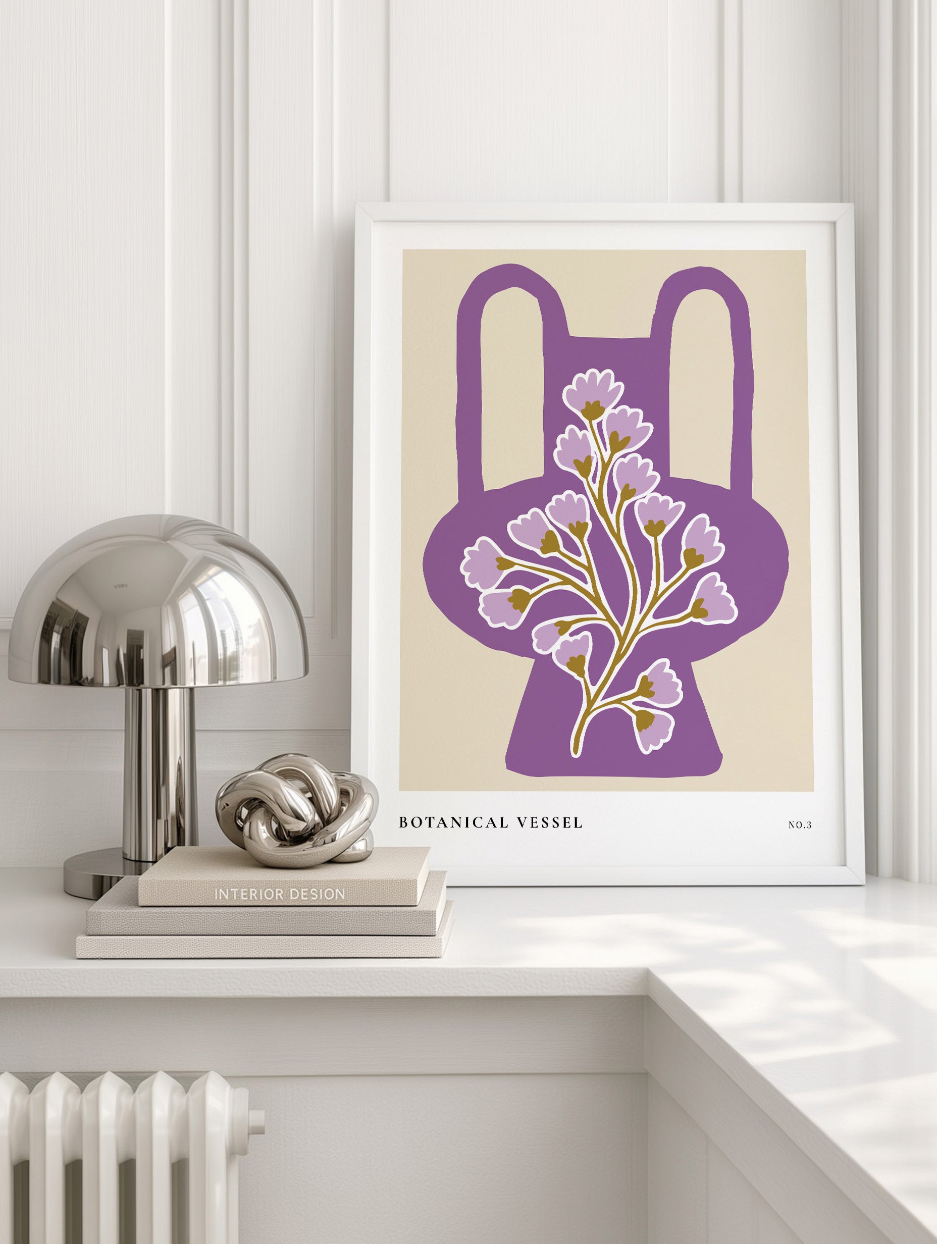 Botanical Vessel No. 3 Poster Mockup