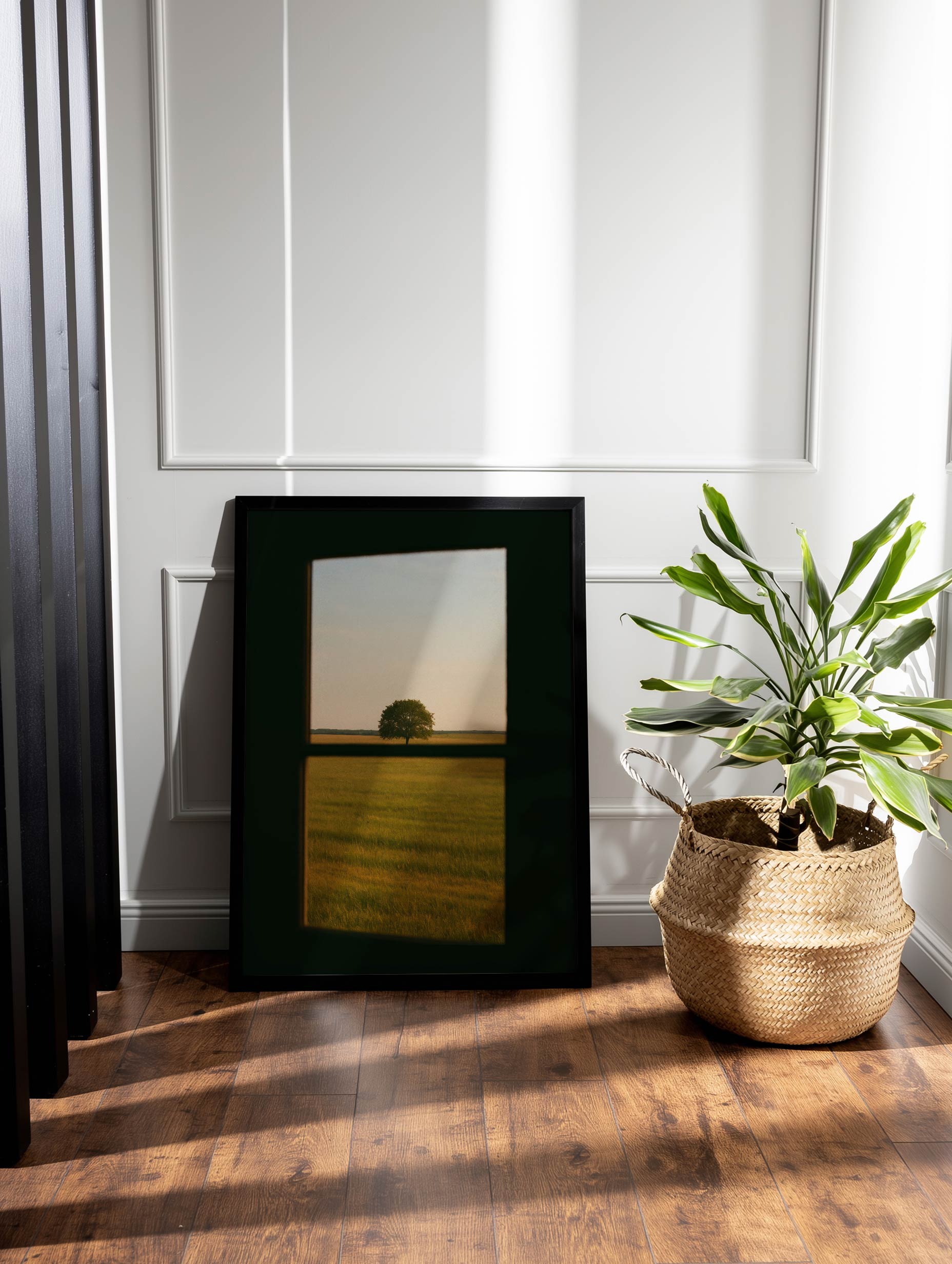 Lone Tree in a Field Mockup