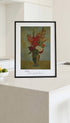 Gladioli Pierre-Auguste Renoir Flower Art Print Mockup