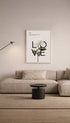Love Flower Typography Poster Mockup