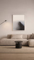 Cloudy Knife Edge Ridge Mountain Wall Art Mockup